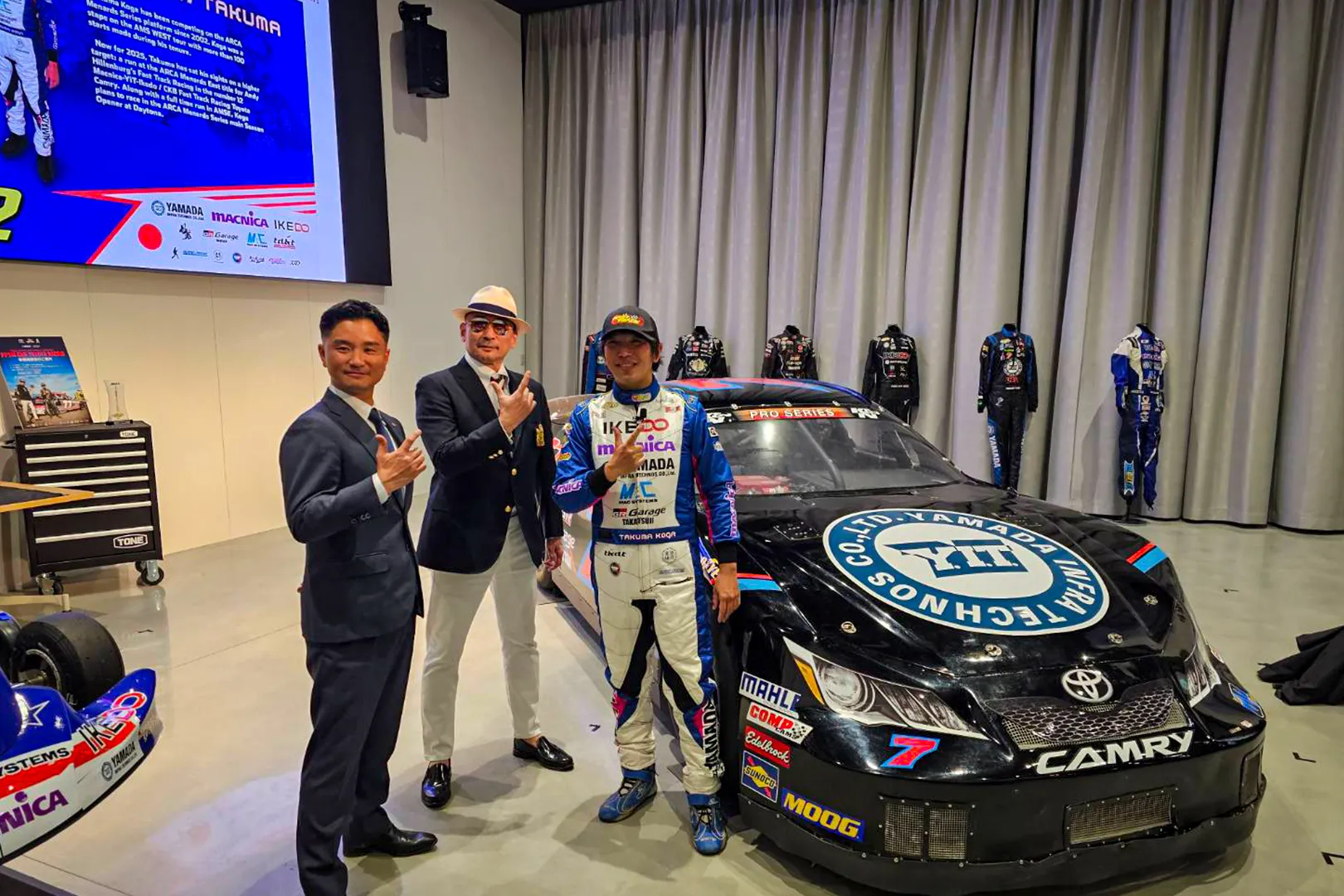 TAKUMA KOGA NASCAR KICK OFF PARTY 2025に参加しました！